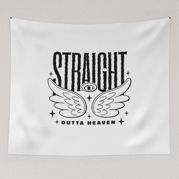 Item preview, Straight Outta Heaven designed and sold by bennetthuskers.