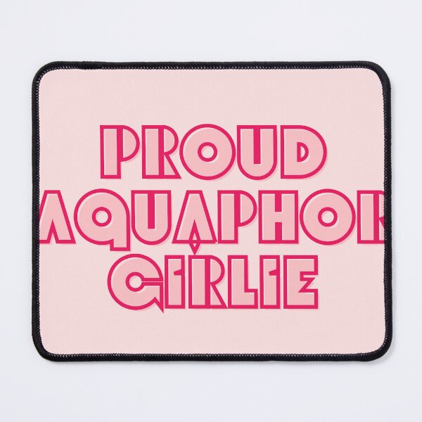 Item preview, Proud Aquaphor Girlie In Retro Red and Pink designed and sold by Pink Ribbon.