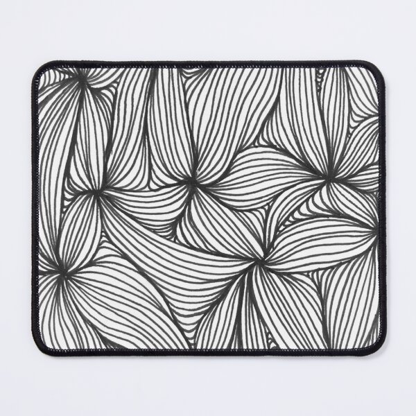 Item preview, LorenTriesArt BW Abstract Line Art designed and sold by lorentriesart.