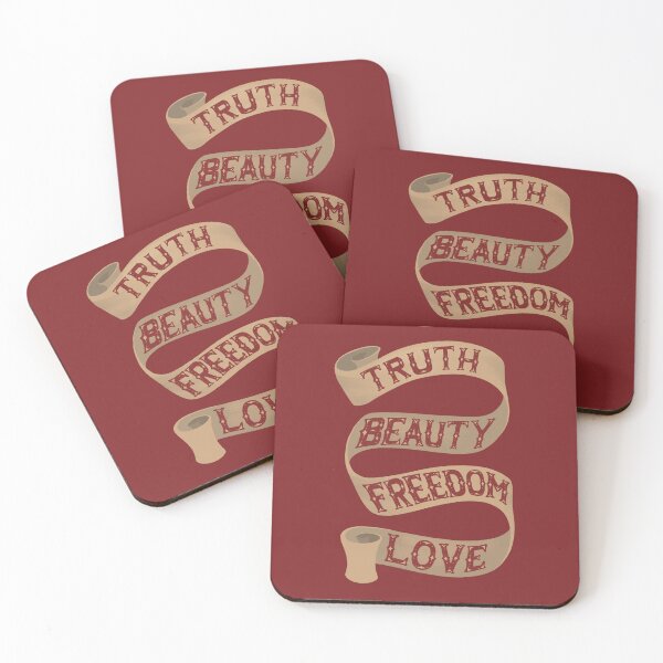 Item preview, MR - Truth, Beauty, Freedom, Love designed and sold by sugarsongart.