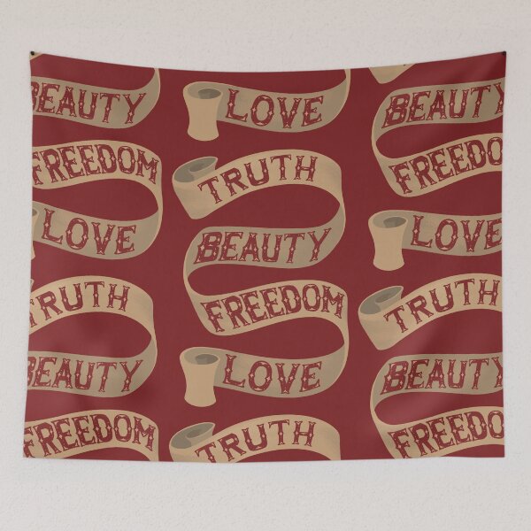 Item preview, MR - Truth, Beauty, Freedom, Love designed and sold by sugarsongart.