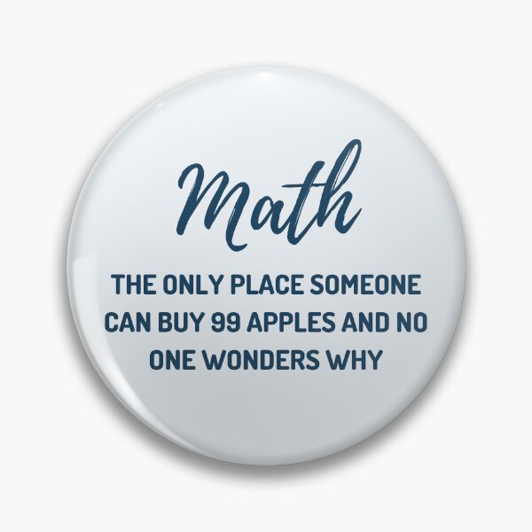 Item preview, Funny Math Teacher Joke designed and sold by MathVerge.