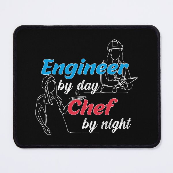 Item preview, Women Engineer By Day Chef By Night designed and sold by Exosia Shop ⭐⭐⭐⭐⭐.