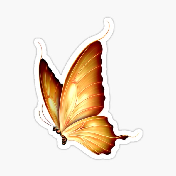 Aesthetic Autumn Moth Sticker – Big Moods