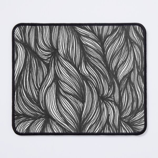 Item preview, LorenTriesArt BW Abstract Line Art designed and sold by lorentriesart.