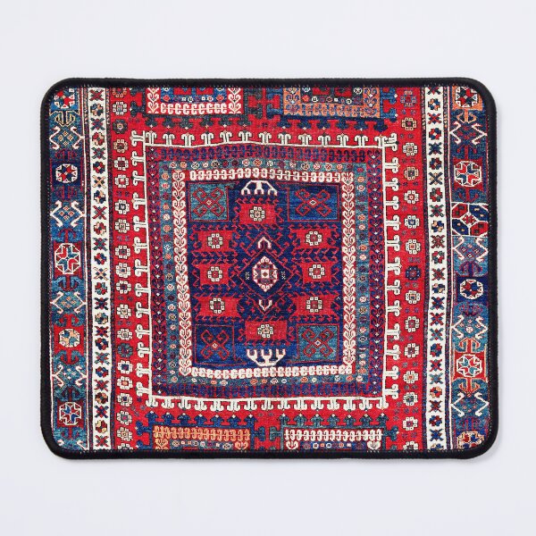 Item preview, Karakecili Bergama Northwest Anatolian Rug Print designed and sold by Vicky Brago-Mitchell®.