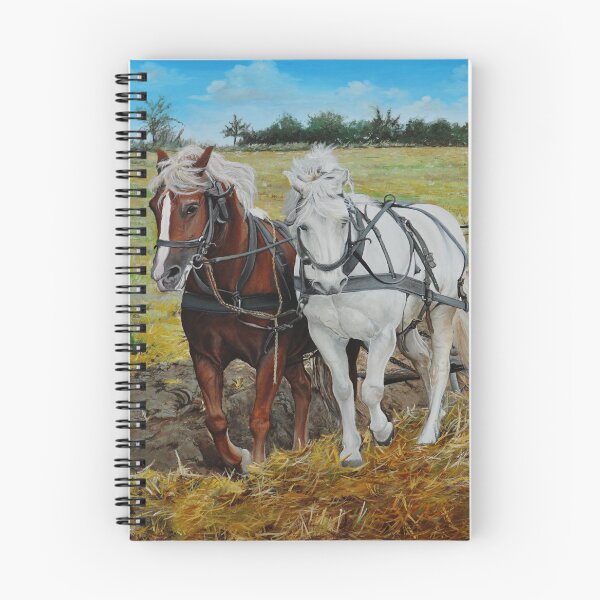 Item preview, plowing with horses designed and sold by LodiArt.