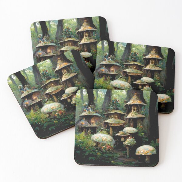 Item preview, Fairytale village - Fantasy dream designed and sold by Monkyra.