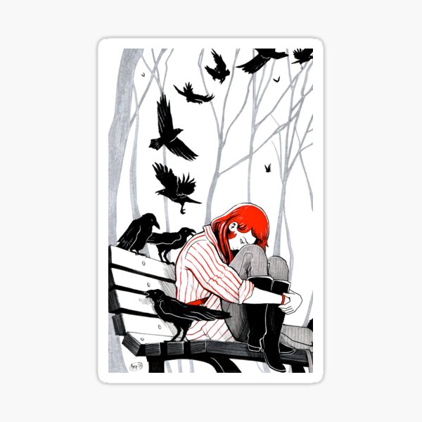 Item preview, Crows and Ravens designed and sold by Kep Trefler.