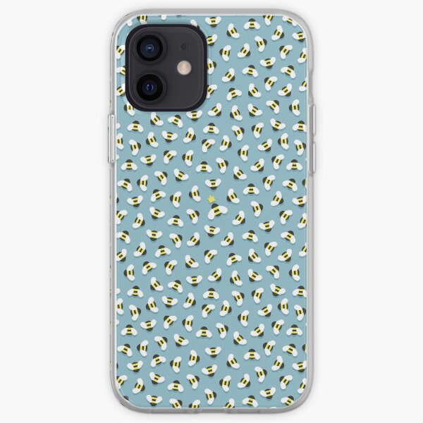 A swarm of bees and their Queen iPhone Soft Case