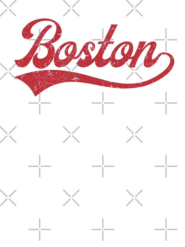 Boston Red Sox Youth Distressed Logo T-Shirt - Red