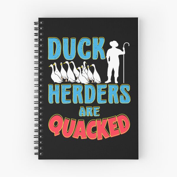 Item preview, Funny Quacked Duck Herders Pun designed and sold by Gold Wings Tees.