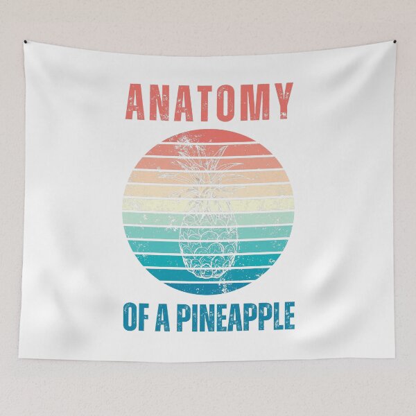 Item preview, Anatomy Of A Pineapple designed and sold by ArtemisDesignss.
