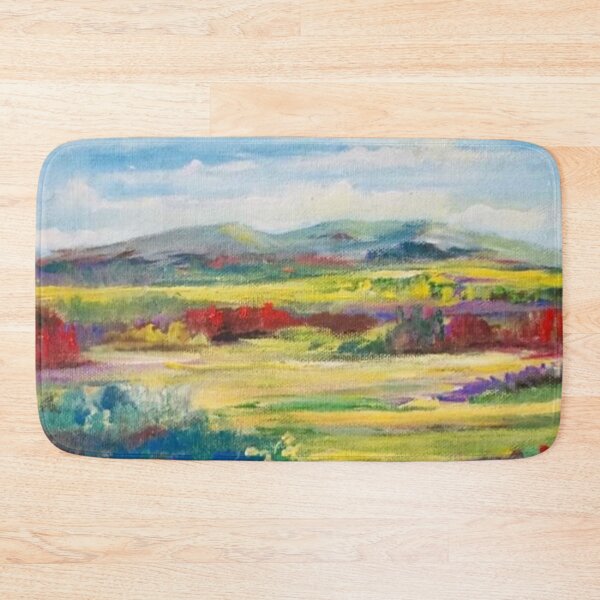 Item preview, Colorful Abstract Mountain Lamdscape,  designed and sold by Sally peckham.