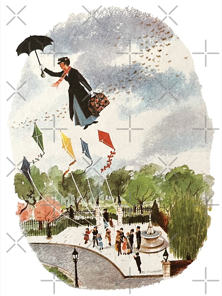 Mary Poppins Vintage XXX Art Print for Sale by Dacarrot Redbubble 