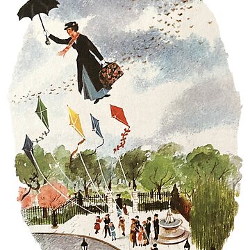 Mary Poppins Vintage XXX Art Print for Sale by Dacarrot Redbubble 