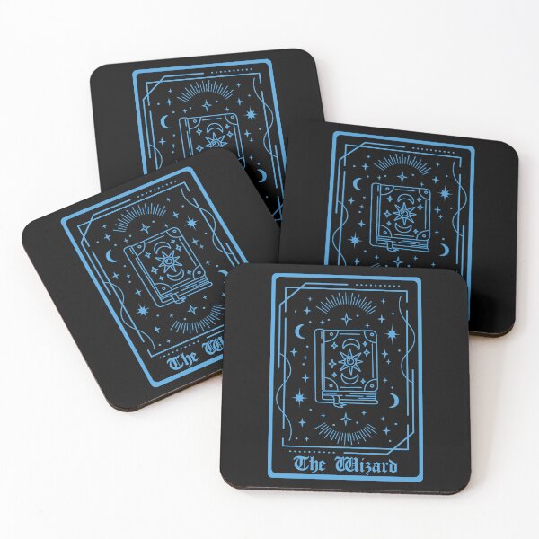 Item preview, D&D Wizard Class Tarot Card designed and sold by sunburstrpg.