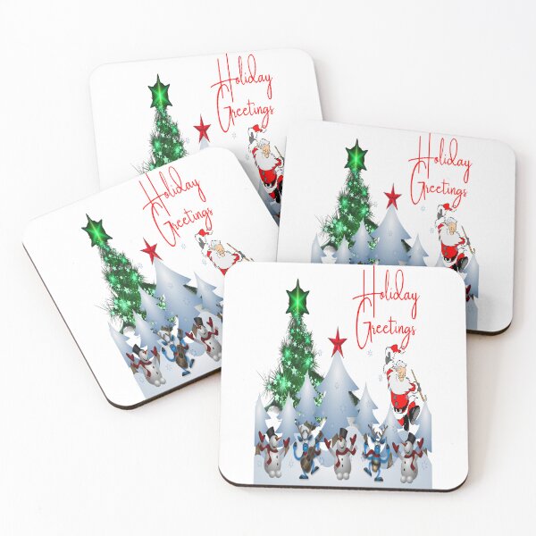 Item preview,  Seasons Greetings Holiday Card designed and sold by MckinleyArt.