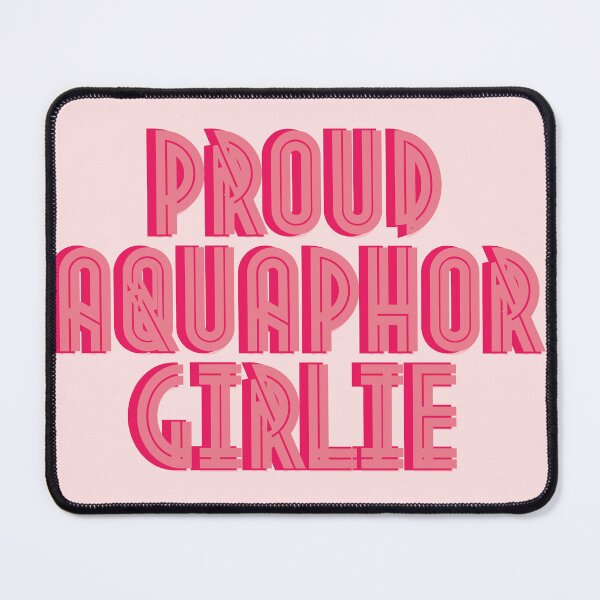 Item preview, Proud Aquaphor Girlie In Retro Pink Peach designed and sold by Pink Ribbon.