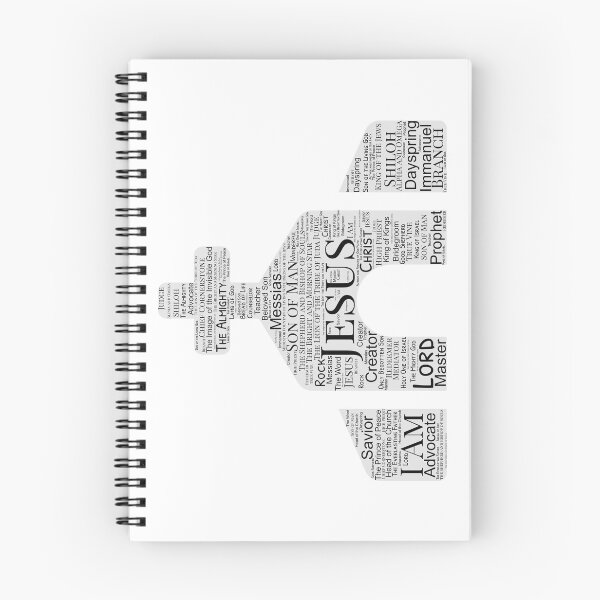 Item preview, All the Names of Jesus - Christian, Faith, Bible Verses Scriptures, The Name Above All Names - Genesis, Revelations, Colossians, John 3:16, Matthew 16:16, Isaiah 40:2 - Church - White designed and sold by zicutza.