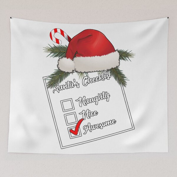 Item preview, Santa's Checklist designed and sold by Naumaddic Arts.