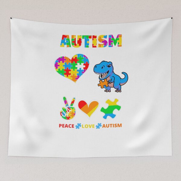 Item preview, Autism awareness month dinosaur mom   designed and sold by baronbennett.