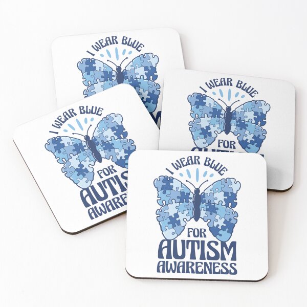 Item preview, I Wear Blue for Autism Awareness  designed and sold by baronbennett.