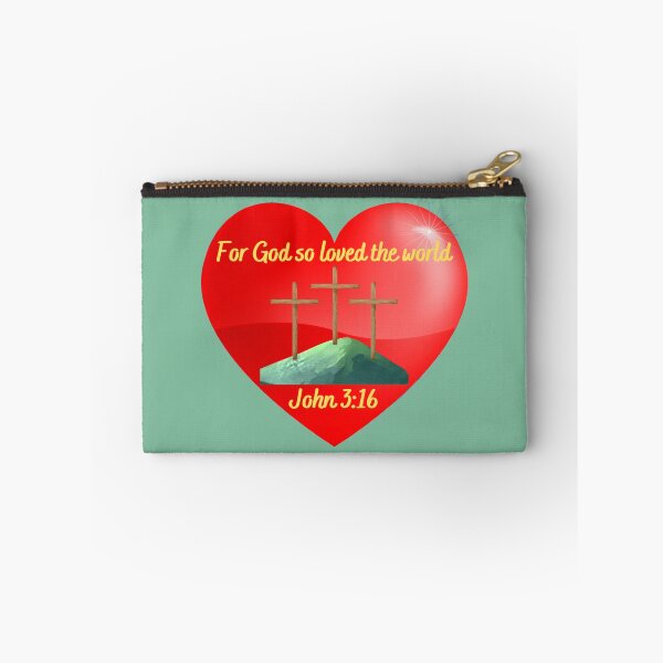 Item preview, For God So Loved the World ~ Calvary Crosses in Heart designed and sold by RhondaCGoins.