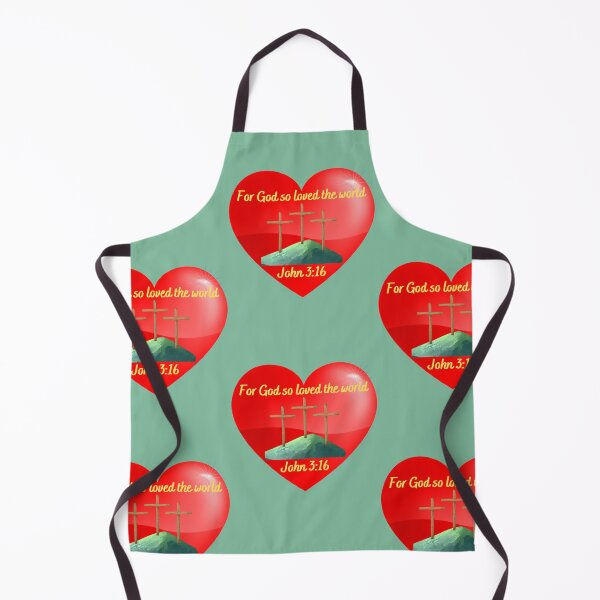 Item preview, For God So Loved the World ~ Calvary Crosses in Heart designed and sold by RhondaCGoins.