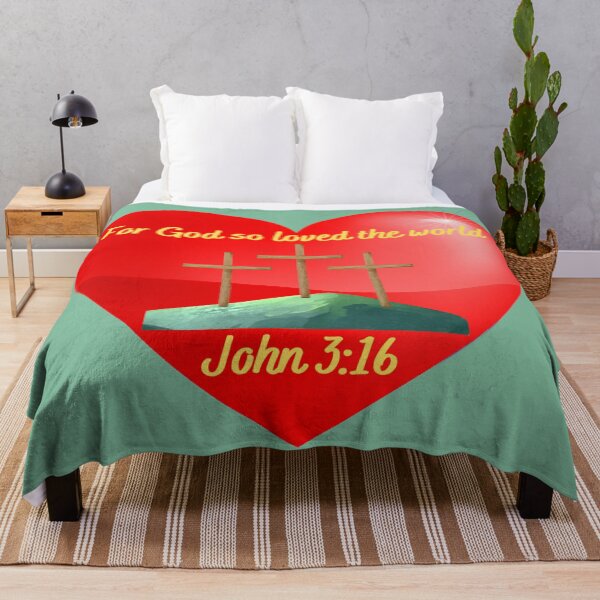 Item preview, For God So Loved the World ~ Calvary Crosses in Heart designed and sold by RhondaCGoins.