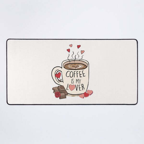 Item preview, Coffee Is My Lover Candy Valentines designed and sold by HappyLifeCreate.