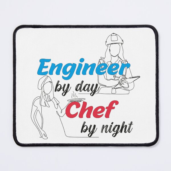 Item preview, Women Engineer By Day Chef By Night designed and sold by Exosia Shop ⭐⭐⭐⭐⭐.