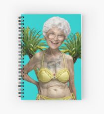 Goldene Mädchen - Sophia Petrillo Spiralblock