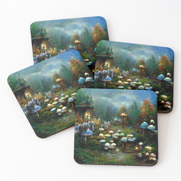 Item preview, Fairytale village - Fantasy dream designed and sold by Monkyra.