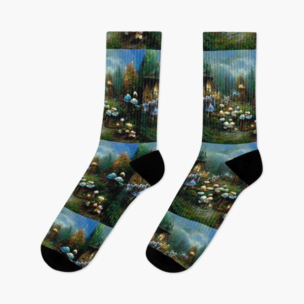 Item preview, Fairytale village - Fantasy dream designed and sold by Monkyra.