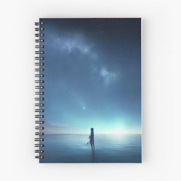 Item preview, Cosmos World - Blue Sea and Blue Stars designed and sold by DesignerKin.