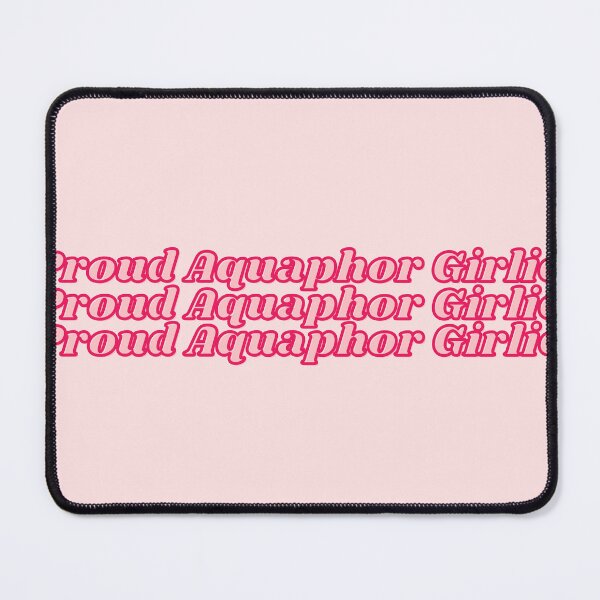 Item preview, Proud Aquaphor Girlie In Repeating Retro Red designed and sold by Pink Ribbon.