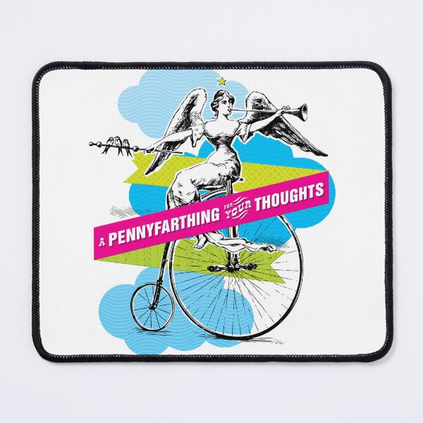 Item preview, A Pennyfarthing for your Thoughts designed and sold by murmurdesigns.