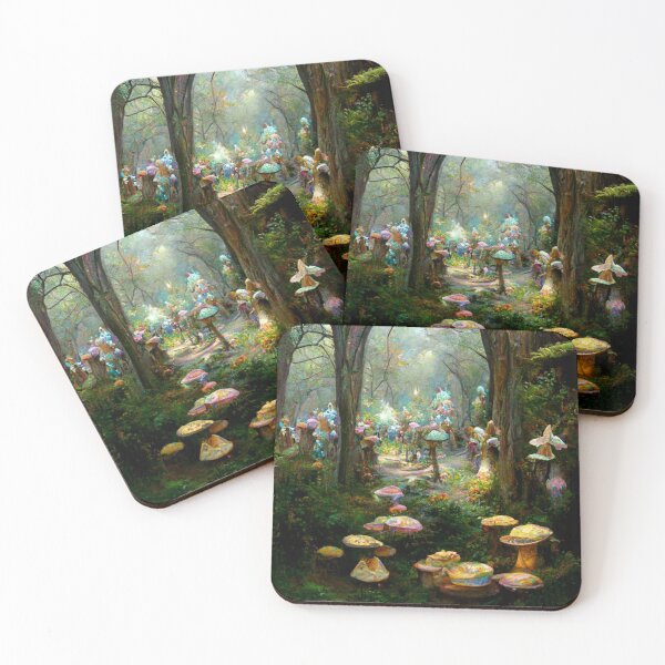 Item preview, Fairytale village - Fantasy dream designed and sold by Monkyra.