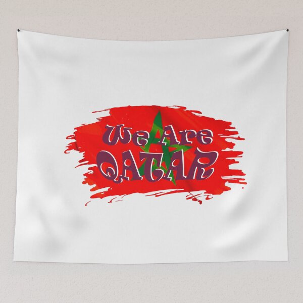 Item preview, MARRUECOS, Somos Qatar - Copa del Mundo 2022 designed and sold by musaouri.