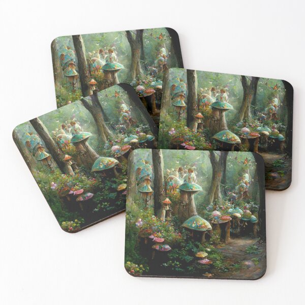 Item preview, Fairytale village - Fantasy dream designed and sold by Monkyra.