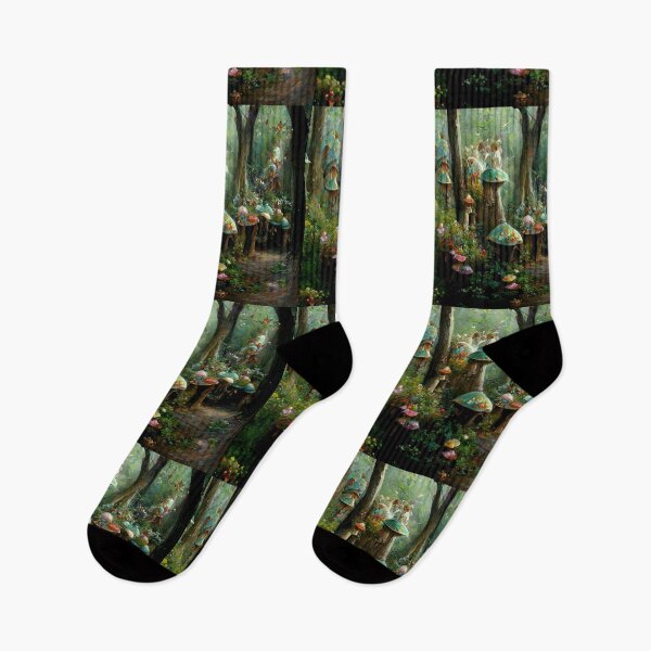 Item preview, Fairytale village - Fantasy dream designed and sold by Monkyra.