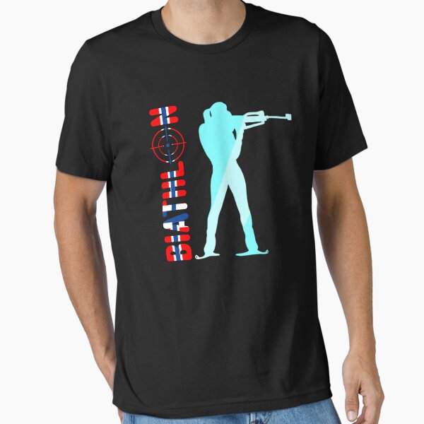 Item preview, Biathlon Norway Flag | Norway Team Biathlon | Winter Sports designed and sold by AMINE  ★★★★★.