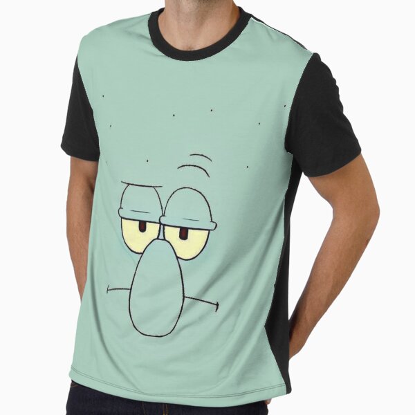 Item preview, Squidward face - Spongebob - designed and sold by Hageeer.