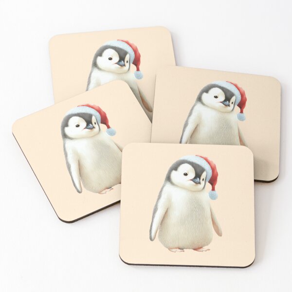 Item preview, Penguin with Santa hat designed and sold by MAV-Arts.
