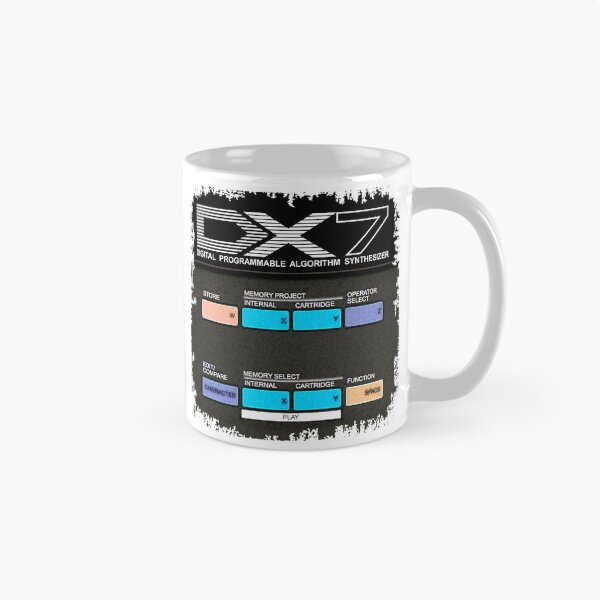 Item preview, DX7 Synthesizer FM 80's - 80s synth -  FM Synthesizer - Digital Programmable Algorithm Synthesizer designed and sold by RazzArt.