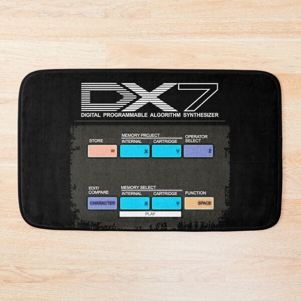 Item preview, DX7 Synthesizer FM 80's - 80s synth - FM Synthesizer - Digital Programmable Algorithm Synthesizer designed and sold by RazzArt.
