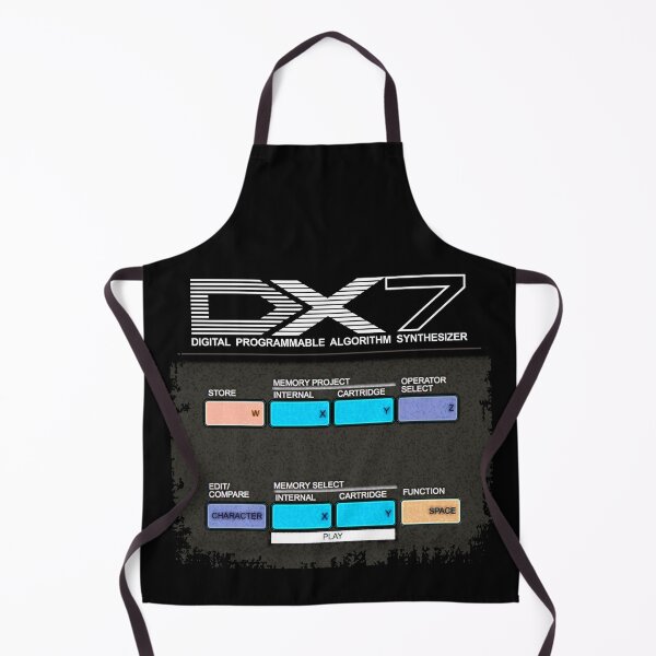 Item preview, DX7 Synthesizer FM 80's - 80s synth - FM Synthesizer - Digital Programmable Algorithm Synthesizer designed and sold by RazzArt.