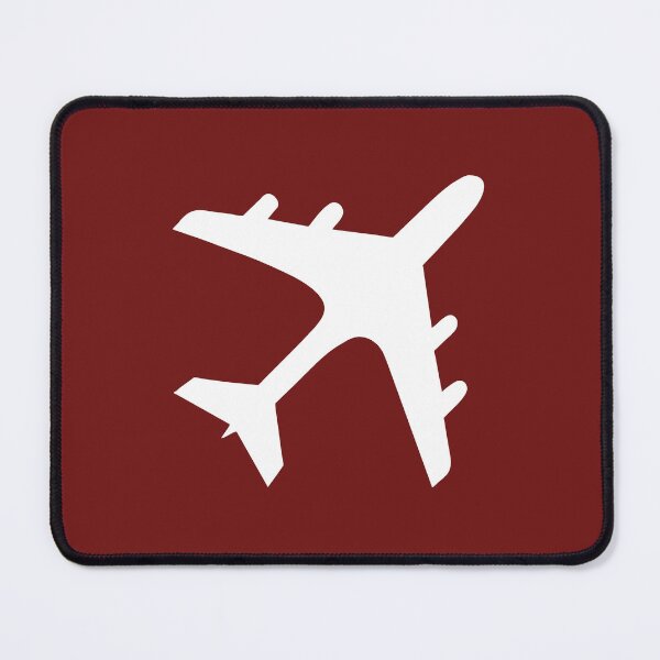 Item preview, Airplanes Pattern / White Aircraft with Red Background designed and sold by Ikaroots.