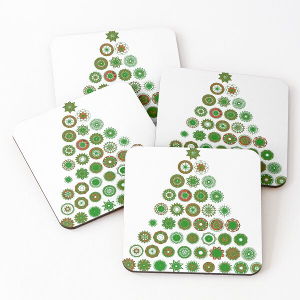 Item preview, Festive grande tree set unique design W9.5 designed and sold by fishpressink.